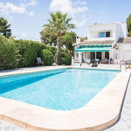 Casa Maria Top Floor Studio Apartment With Swimming Pool Jávea Zewnętrze zdjęcie