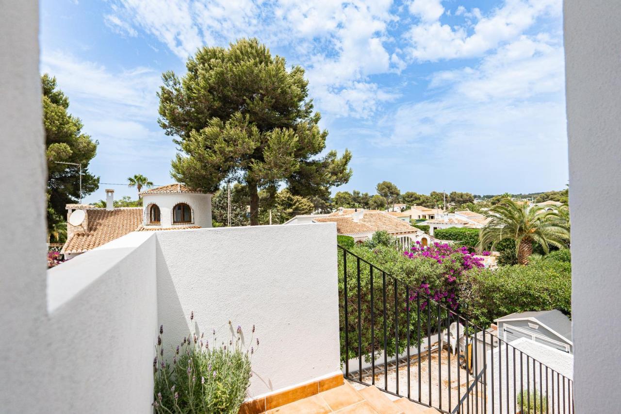 Casa Maria Top Floor Studio Apartment With Swimming Pool Jávea Zewnętrze zdjęcie