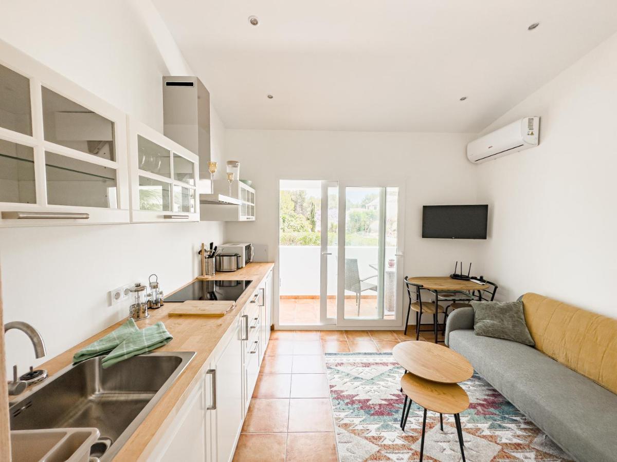 Casa Maria Top Floor Studio Apartment With Swimming Pool Jávea Zewnętrze zdjęcie