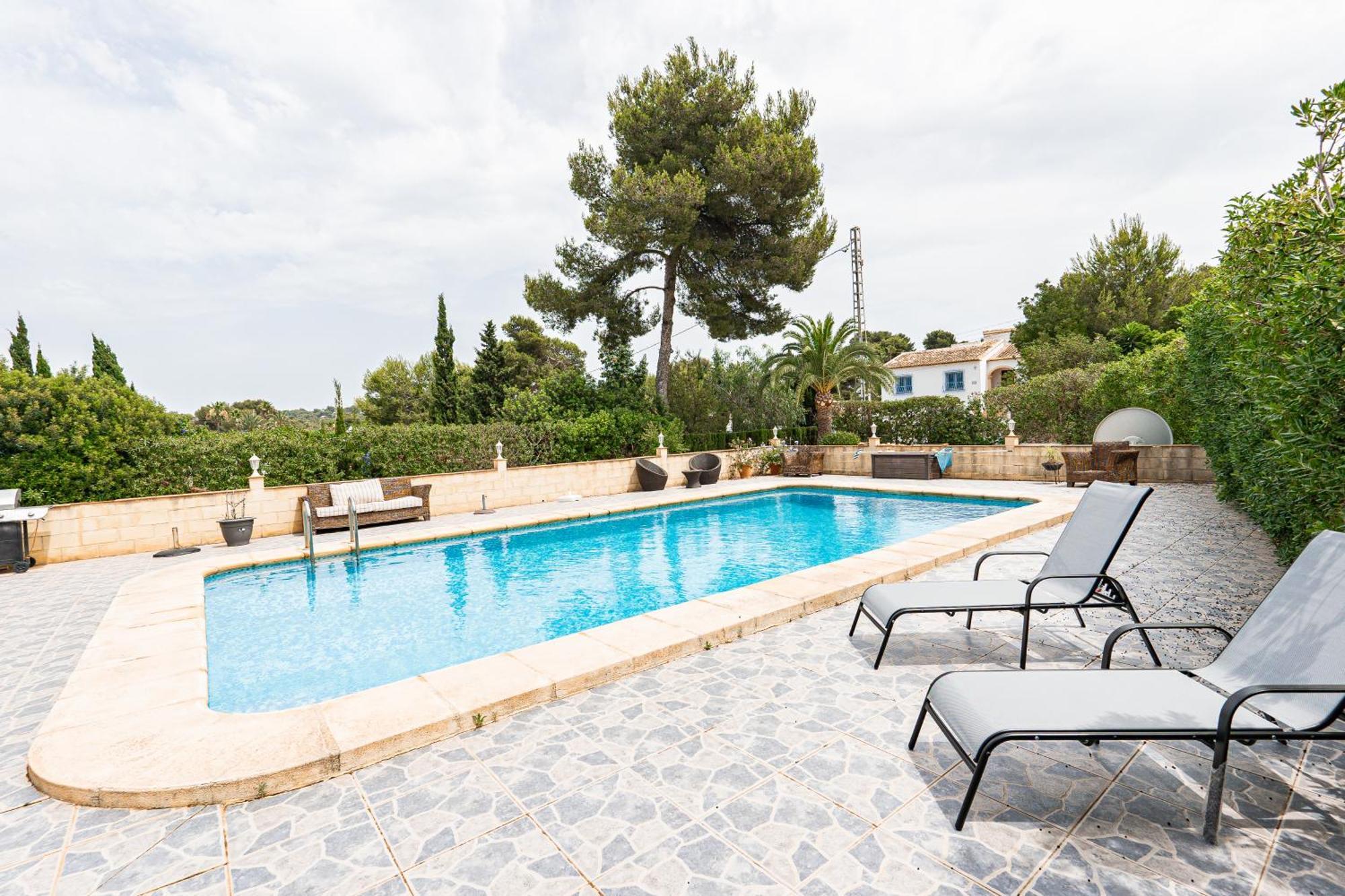 Casa Maria Top Floor Studio Apartment With Swimming Pool Jávea Zewnętrze zdjęcie