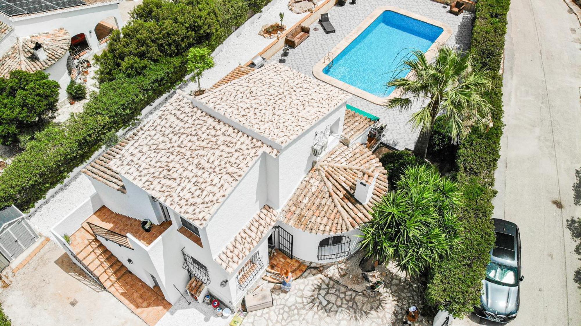 Casa Maria Top Floor Studio Apartment With Swimming Pool Jávea Zewnętrze zdjęcie